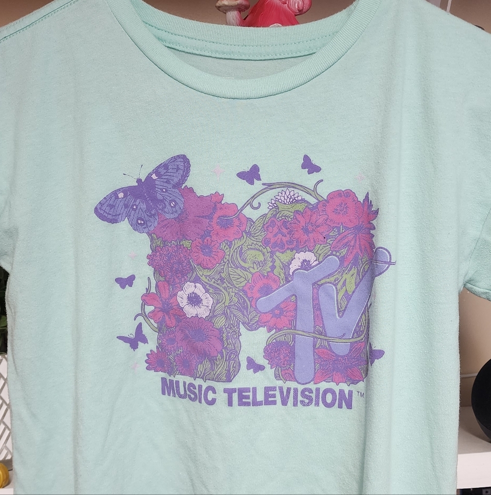 Mint Green MTV Tee